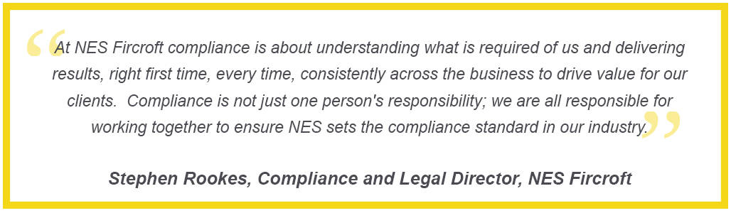 Compliance at NES Fircroft